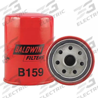 BALDWIN FILTERS Oil Filter: B159, 3/4"-16 Thread Size, 4 1/16 in Overall Ht, 3 in Outside Dia - Spin-On Oil Filters