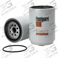 FLEETGUARD Automotive Fuel Filter: 14 3/8 in Overall Lg, 4 5/16 in Outside Dia, Plastic (MPN FS36215). Key specifications — attr434022: FLEETGUARD; attr427730: Plastic; attr1017113: -.