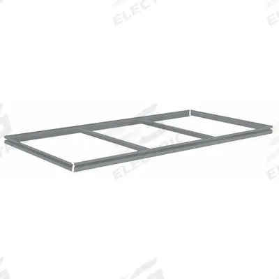 TENNSCO Shelf: 72 in x 36 in, 600 lb Load Capacity, Gray - Open Deck Shelf Kits for Boltless Shelving