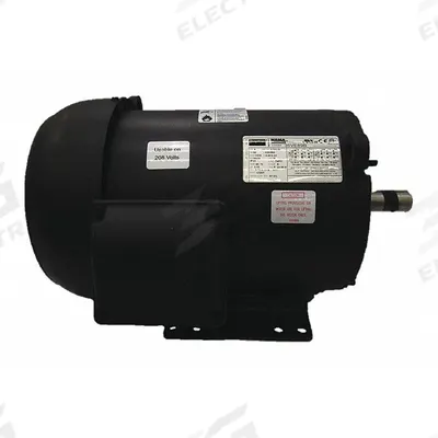 Dayton General Purpose Motor: Rigid Base Mount, Totally Enclosed Fan Cooled, 1 1/2 hp - Rigid Base 3-Phase General Purpose AC Motors