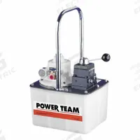 POWER TEAM Air-Operated Hydraulic Pump Units: 100 psi Max. Op Pressure, 2 gal Reservoir Capacity (MPN PA174). Key specifications — attr995446: Hand.