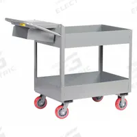 LITTLE GIANT Utility Cart: 3,600 lb, 2 Shelves, 64 in L x 24 in W x 43 in H Overall Dim, Flat (MPN DS2448X6-6PYWSP). Key specifications — Caster Wheel/Tread Material: Polyurethane; Brand: LITTLE GIANT; Caster/Wheel Configuration: (2) Swivel.