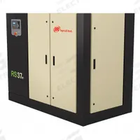 INGERSOLL RAND Rotary Screw Air Compressor: Tankless, 50 hp, 220 cfm, 460V AC, Three Phase (MPN RS37I-A118-TAS 460/3/60 XE-70M). Key specifications — attr48606: Three; attr48593: 460V AC; attr48578: INGERSOLL RAND; attr110305: Included.