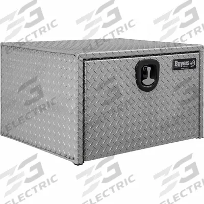 BUYERS PRODUCTS Underbody: Underbody Truck Box, Single Drop-Down Door Door, 18 in Overall Dp - Single Drop-Down Door Boxes