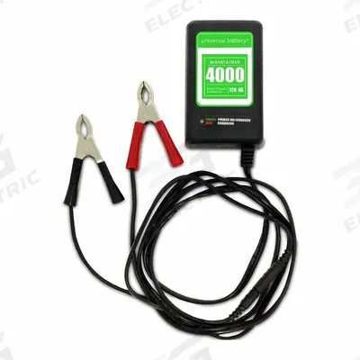 UPG Battery Charger and Maintainer: For Lead Acid/Lithium, 13.6 V Output - Maintaining - Benchtop