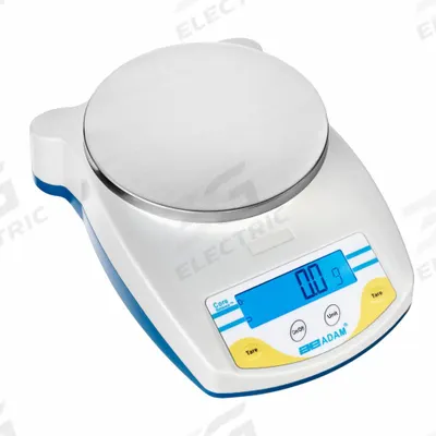 ADAM EQUIPMENT Compact Bench Scale: 2,600 g Capacity, 0.1 g Readability - Precision Lab Balances