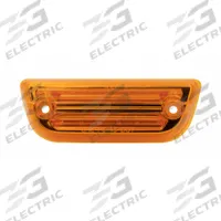 MAXXIMA CLEARANCE MARKER LIGHT PETERBILT(R) STYLE: Clearance Light, LED, Rectangular, Surface Mount (MPN M17210Y). Key specifications — Lens Color: Amber; Brand: MAXXIMA; Electrical Connection: OEM Connector; Lighting Technology: LED; Mount Type: Hole; SAE Lens Code: P2.