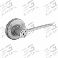 KWIKSET Door Lever Lockset: Privacy Lever Locksets, Chrome, ADA Compliant (MPN 300LRL-RDT-26D-6AL-RCS). Key specifications — Ligature Resistance: Not Ligature-Resistant; Brand: KWIKSET; Lockset Function ANSI Code: F76; Visual Indicator Message: No Message; Lockset Style: Rose; ADA Compliant: Yes; Finish: Satin Chromium-Plated.