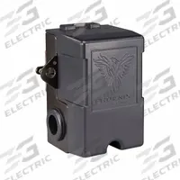 PHOENIX Air Compressor Switch: Std, 35 psi – 150 psi, 1/4" FNPT, 95 psi / 125 psi ON/OFF (MPN 69MB7). Key specifications — attr1027655: Diaphragm; attr434202: PHOENIX; attr1027685: 1/4" FNPT; attr1027686: Standard; attr1027690: None.