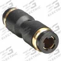 LEGRIS Push-Fit Union Fitting: 3/16 in OD x 3/16 in OD Size, Fiberglass-Reinforced Nylon, 10 PK (MPN 3106 55 00). Key specifications — Brand: LEGRIS.
