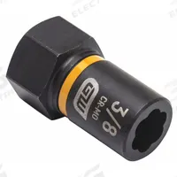 GEARWRENCH Bolt Extractor: 3/8 in Socket Size, 7-Point, Std, Black Oxide, Not Tether Capable (MPN 84757). Key specifications — attr1204113: Standard; attr1204115: GEARWRENCH; attr1204121: 3/8 in; attr1204116: Not Tether Capable; attr1204118: Black Oxide.