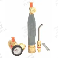 TURBOTORCH Torch Kit: Swirl Flame, CGA-520, External Lighter, Extreme Series, Torch Kit, AH-12 Hose (MPN 0386-0338). Key specifications — Kit Series: Extreme; Compatible Fuel Cylinder Size: B; Included Acetylene Regulator CGA Number: CGA-520; Included Tip Manufacturer Part Number: A-5; Connection Type: Quick Connect; Manufacturer Part Number: 0386-0338; Brand: TURBOTORCH; Item: Torch Kit.