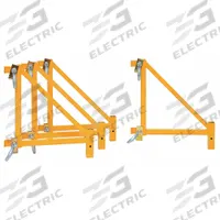BIL-JAX Scaffold Outrigger Kit: Outrigger, Steel, Outriggers (MPN 0127-150-18). Key specifications — Color: Yellow; Compatible with Manufacturer Model Number: 0127-006-0; Included Components: Clamp Hardware; Material: Steel; Product Type: Outrigger; Brand: BIL-JAX.