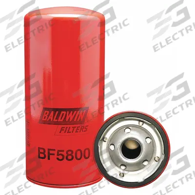 BALDWIN FILTERS Fuel Filter: Spin-On, 3 11/16 in Outside Dia, 1-12 Thread Size, Diesel Fuel - Spin-On Fuel Filters
