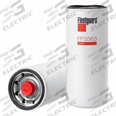 FLEETGUARD Fuel Filter: Spin-On, 11 5/16 in Overall Lg, 4 3/4 in Outside Dia - Spin-On Fuel Filters
