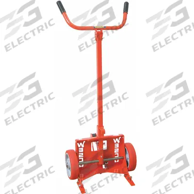 WESCO Drum Hand Truck: For 30 gal_55 gal_85 gal Cntnr Cap, For Steel Container Material - Knock-Down Steel-Frame Drum Hand Trucks