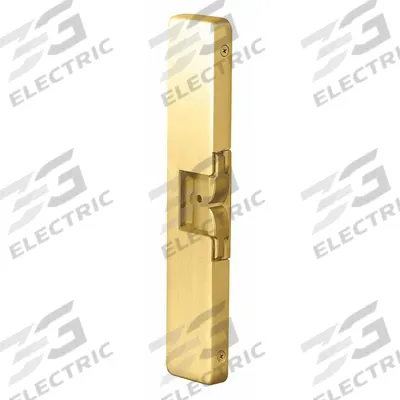 HES Electric Door Strike: 1 3/4 in Wd, 9 in Ht, Rim - Rim Electric Strikes for Exit Devices