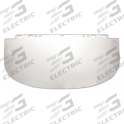 JACKSON SAFETY Face Shield Visor: 19 1/4 in Overall Wd, 9 in Overall Ht - General Purpose Replacement Visors