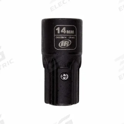 INGERSOLL RAND Impact Socket: SAE, 14 mm Socket Size, 6-Point, Std - Insider & DXS Impact Sockets