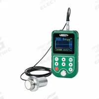 INSIZE Ultrasonic Thickness Gauge: Couplant/Transducer, 0.001 in Thick Measurement Resolution (MPN ISU-710D). Key specifications — Brand: INSIZE; Thickness Measurement Accuracy: ±(0.04+H/1000)mm(H<100mm) ±H/333mm (Hz100mm)H is the thickness to be measured in mm; Certificate of Calibration: Not Included.