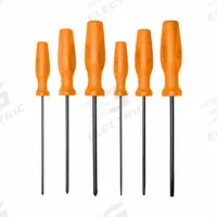 MAYHEW Screwdriver Set: 1-10 Pieces, 6 Pieces, Phillips/Slotted Tip, 16 in Overall Lg, Box (MPN 27021LTHVO). Key specifications — attr1205274: MAYHEW.