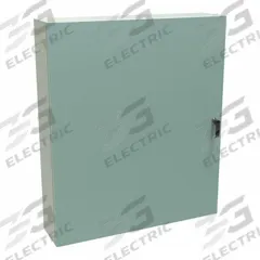HAMMOND Electrical Enclosure: Steel, 42 in x 36 in x 8 in, NEMA 12/3R/4, Solid Cover, Hinged (MPN EN4SD42368GY). Key specifications — Closure Method: Latches; Brand: HAMMOND; Knockouts: Not Included.