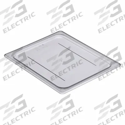CAMBRO Food Pan Lid: Half Size, NSF Certified, 12 3/4 in Overall Lg - Steam Table Pan Covers