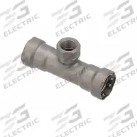 VIEGA MEGAPRESS Crimp Tee Fitting: 1 1/4 in Pipe x 1 1/4 in Pipe x 1/2 in Pipe Size, Steel, HNBR (MPN 25486). Key specifications — attr1347260: VIEGA MEGAPRESS.