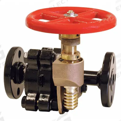 UNITED BRASS WORKS Gate Valve: 2 in, Carbon Steel, Non-Rising, Class 300 Flange, 750 psi CWP - Non-Rising Stem Boiler Blow-Off Gate Valves