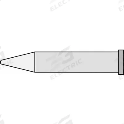 WELLER Soldering Tip: XT Series, Conical, 1 mm W - XT Series Soldering Tips