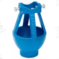 ZURN Air Gap Fitting: Air Gap Fitting, 975XL/975XL2, Cast Iron, 3/4 in Connection Size - Side 1, NPT (MPN AG-4). Key specifications — Compatible Product Type: Pressure Principle Backflow Preventer; Compatible with Series: 975XL2; Product Type: Air Gap Fitting.