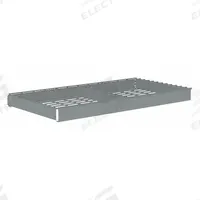 TENNSCO Shelf: 48 in x 24 in, 2,500 lb Load Capacity, Steel, 5 ga Decking, Gray, Shelf (MPN ZLCS-4824W). Key specifications — Decking Material: Steel; Includes: (2) Channel Beams; Decking Finish: Zinc Plated; Shelf Configuration: Single Straight; Color: Gray; Frame Material: Steel; Brand: TENNSCO; Frame Finish: Zinc Plated.