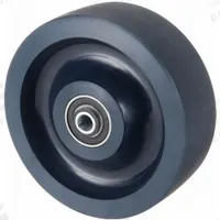 APPROVED VENDOR Caster Wheel: 8 in Wheel Dia., 2 in Wheel Wd, Polyurethane, 880 lb Load Rating, Std (MPN P-U-080X020/050K-AM). Key specifications — Brand: APPROVED VENDOR; Wheel/Tread Color: Green.