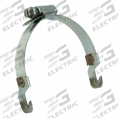 GRC Worm Gear Strut Clamp: 301 Stainless Steel - Hook-In Strut Clamps for Pipe & Tube