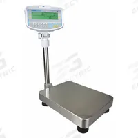 ADAM EQUIPMENT Industrial Bench Scale: 11 7/8 in x 15 3/4 in, 130 lb Wt Capacity - Imperial (MPN GBC 130a). Key specifications — Connection Ports: RS-232; Readability: 0.005 lb; Brand: ADAM EQUIPMENT; Weighing Surface Material: Stainless Steel.