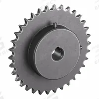 TRITAN Roller Chain Sprocket: 40, For 1/2 in Chain Pitch, 3/4 in Bore Dia, 34 Teeth, Steel (MPN 40BS34H X 3/4). Key specifications — Brand: TRITAN.