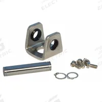 SPEEDAIRE Single Rear Clevis: Flange Mount Type, Fits 20 mm Bore Dia, Aluminum, 5THU7 to 5VDA3 (MPN NCG-C020). Key specifications — attr947439: NCG-C020; attr947448: Aluminum; attr1171502: Single Clevis Bracket.