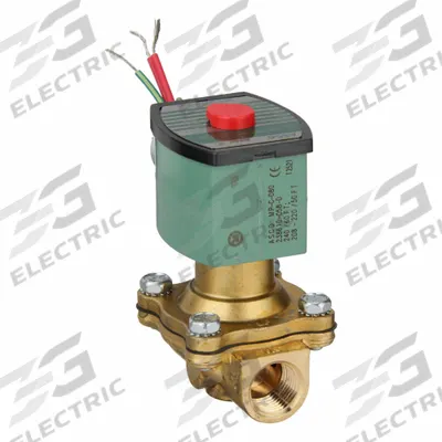 REDHAT Solenoid Valve: 2-Way, Normally Open, 1/2 in Pipe Size, 220V AC/240V AC - 2-Way/2-Position, Normally Open Solenoid Valves