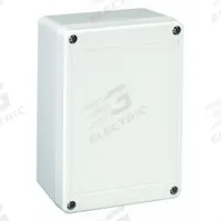 BOX ENCLOSURES Enclosure: Gray, Polycarbonate, 1 in x 2 in x 3 in, NEMA 4, Solid Cover (MPN BEN-10P). Key specifications — attr1046062: Gray; attr1046066: Solid; attr1046077: 4; attr211016: BOX ENCLOSURES.