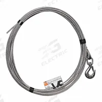 OZ LIFTING PRODUCTS Cable Assembly: Cable, 45 ft Line Lg, 1/4 in Line Dia (MPN OZSS.25-45). Key specifications — Operation Compatibility: Pulling; Brand: OZ LIFTING PRODUCTS; Line Material: Stainless Steel; Line Type: Cable; For Use With: Winches.