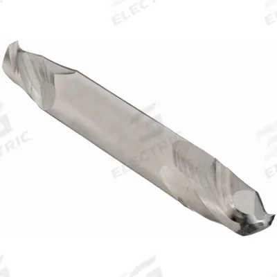 APPROVED VENDOR Ball End Mill: Carbide, Double End, 2 Flute, 5/32" Mill Dia, 5/16" LOC - Double-End Carbide Ball End Mills