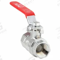 APPROVED VENDOR Manual Two-Way Ball Valve: 3/4 in, Brass, Straight, FIP x FIP, Full Port Ball Port (MPN 107-824-CP). Key specifications — Brand: APPROVED VENDOR; Handle: Lever.