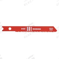 MILWAUKEE Jigsaw Blade: 14, 5 1/4 in Blade Lg, Bi-Metal, Bi-Metal, T Shank, Medium Metal, 5 PK (MPN 48-42-5192). Key specifications — attr1097716: Thick Metal; attr1097715: Bi-Metal; attr1097719: 14; attr1097721: Bi-Metal; attr1097728: MILWAUKEE.