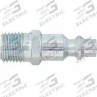 SPEEDAIRE Quick Connect Hose Coupling: 1/4 in Body Size, 1/4 in Hose Fitting Size, MNPT, Male (MPN 30E657). Key specifications — Brand: SPEEDAIRE; Thread Size: 1/4" -18; Hose Fitting Gender: Male.