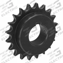 TSUBAKI Single Strand Sprocket: 50, For 5/8 in Chain Pitch, 1 1/2 in Bore Dia, 20 Teeth, Steel (MPN 50B20F-1H). Key specifications — Brand: TSUBAKI.