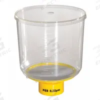 Bottle Top Filter: 0.22 um Max Particle Size, 90 mm Dia, PES, 1 L Upper Capacity, Sterile (MPN 11L841). Key specifications — Includes Stopper: No; Material: PES (Membrane); Product Type: Bottle Top Filter; Brand: LAB SAFETY SUPPLY.