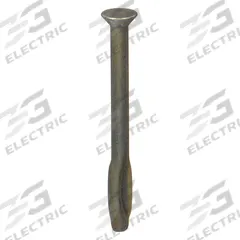 MKT FASTENING Hammer Drive Anchor: 1/4 in Dia, 3 in Overall Lg, Flat, Steel Drive Anchors, 100 PK (MPN 1674120CR). Key specifications — Brand: MKT FASTENING.