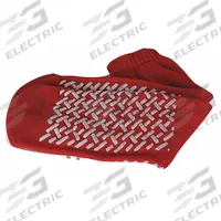 APPROVED VENDOR Socks: Ankle, Unisex, Red, Terrycloth, Single Tread, S, 48 PK (MPN 2180). Key specifications — Socks Primary Material: Terrycloth; Size: S; Brand: APPROVED VENDOR; Color: Red.