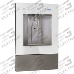 ELKAY Bottle Filler: In-Wall, Non-Refrigerated, Stainless Steel, White, Brushed, 28 in Overall Ht (MPN LBWD00WHC). Key specifications — Housing Material: Stainless Steel; Housing Finish: Brushed; Brand: ELKAY; Chilling Capacity: Non-Refrigerated.