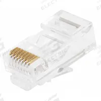 MONOPRICE Modular Plug: Modular Plug RJ45, Solid, 5/5e Cable Category, 100pk Pack Size, 100 (MPN 7245). Key specifications — Brand: MONOPRICE; Color: Clear; Compatible Number of Fibers: Duplex; Compatible Wire Solid/Stranded: Solid; _Pack Size: 100pk.